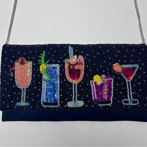 ⭐️ SOLD OUT ⭐️ Cocktail Beaded Bag NWT TikTok Instagram Viral - Picture 3 of 12